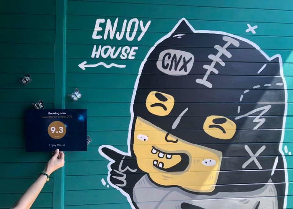 เอ็นจอยเฮาส์ Hostel เชียงใหม่ ภายนอก รูปภาพ